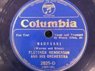 Columbia 2825D Fletcher Henderson Or TALK OF THE TOWN great COLEMAN HAWK 78 rpm