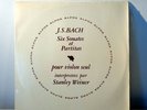 STANLEY WEINER / JS BACH Sonates & partitas / ALPHA ORIG STEREO RARITY / NM