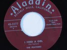 Doo Wop 45 FEATHERS I Need A Girl ALADDIN HEAR VG+