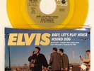 ELVIS PRESLEY Baby Let’s Play House/Hound Dog RARE DJ PROMO Gold Vinyl Unplayed