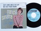 Teen Popcorn 45 NANCY SINATRA Cuff Links & A Tie...REPRISE promo pic sleeve HEAR