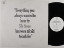 SLY STONE Everything You Always Wanted To Hear. . . EPIC LP VG+ wlp
