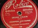Champion Jack Dupree Drunk Again Shim Sham Shimmy ROBIN 130 78 VG+