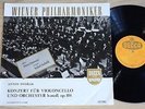 PIERRE FOURNIER cello concerto DVORAK KUBELIK - 1stPress 1950s DECCA LXT MINT