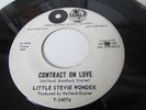 LITTLE STEVIE WONDER 45 Contract On Love TAMLA LABEL rare northern soul