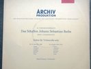 Pierre Fournier - Suiten für Violoncello Solo, Nr. 3 u. Nr. 4 BWV, DG - Archiv
