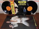 Elvis Presley Aloha From Hawaii 1st press 1973 Japan 2-LP SRA-9392 93 + portrait