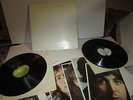 1968 Beatles White Album 2 LP Record Album Vinyl vg+ to exc Apple poster inserts