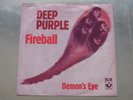 DEEP PURPLE fireball/demon's eye 1971 HARVEST GERMANY 7