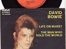 DAVID BOWIE - LIFE ON MARS?  Very rare 1973 german 7