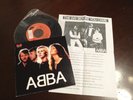 ABBA *THE DAY BEFORE YOU CAME* 7'' 1982 PROMO WITH PRESS RELEASE NM