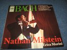 LP Bach Violinkonzerte - Nathan Milstein - Erica Morini - HMV goldrand