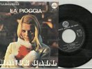 SP 45 Tours FRANCE GALL (  LA PIOGGIA )  GRAND PRIX SANT REMO 1969  ITALY