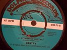 Rare 1969 Irish psych beat 7'' vinyl The Gentry Attempted Contact