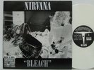NIRVANA - Bleach LP 2002 UK Sub Pop White Color Vinyl Ltd 2500 PRESS HOLE FOO
