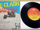THE CLASH, TOMMY GUN/1-2,CRUSH ON YOU, 1978 CBS RECORD 45 IN PICTURE SLEEVE.