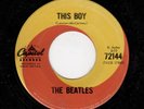 RARE BEATLES-CAPITOL (CANADIAN) 72144-THIS BOY/ALL MY LOVING-MINT MINUS