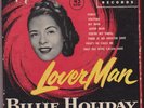 BILLIE HOLIDAY--LOVER MAN 4 RECORD 45 RPM BOX SET--DECCA-9-250