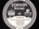 242e.  Frieda Hempel-Auf Flugeln des Gesanges & Als die Alte Mutter-Edison 80888