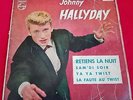 JOHNNY HALLYDAY -RETIENS LA NUIT 1963 -RARE SPANISH EP