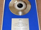 GENESIS PETER GABRIEL STUNNING BPI SILVER DISC 
