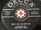 RED FOLEY AND SISTER ROSETTA THARPE  Have A Little Talk With Jesus DECCA 45 HEAR