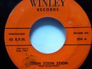COLLEGIANS 45 On Your Merry Way / Zoom Zoom Zoom WINLEY doowop  Ws1558