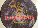 IRON MAIDEN---PIECE OF MIND---PICTURE DISC---CAPITOL RECORDS--SEAX 12306