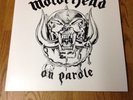 Motörhead, On Parole , 2LP Vinyl, LTD Edition White Vinyl,