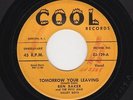 Honky-Tonk C&W BEN BAKER Tomorrow Your Leaving/Too Late Now COOL VG++ HEAR