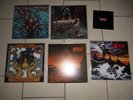 Dio - 5 LPs - Holy Diver, The last in line u. a., Rainbow, Black Sabbath