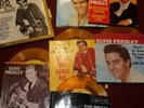 ELVIS PRESLEY 50TH ANNIVERSARY BOX SET WITH 6 GOLD VINYL  45s    487
