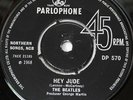 BEATLES 1968 UK Parlophone Export 45 - Hey Jude - DP 570 w/ Picture Sleeve