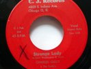 CHARLES GULLY The Coda's 45 Hey Little Baby / Strange Lady C.J. doowop  Ws1571