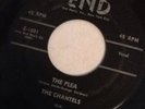 The Chantels He's Gone The Plea End Records Rare Doo Wop 45 Soul R&b Fifties