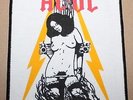 AC/DC , Rosie / Stake , Large printed Patch, Vintage 70's / 80's, rar, rare