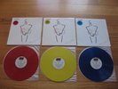 ICEHOUSE Man Of Colours 3 LP's -RED, YELLOW & BLUE VINYL ALL 3 Oz COLOURED VINYL