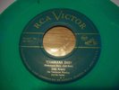 The First 45 record  Eddy Arnold Texarkana Baby 1949, Green Vinyl RCA 0001
