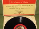 BRAHMS Double Concerto RUDOLF SCHWARZ  ORIG 1st UK HMV JB LB 1028
