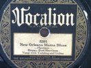 V+ HAPPY BUD HARRISON: My Buddy / New Orleans Mama Blues on VOCATION 5305