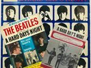 THE BEATLES A HARD DAYS NIGHT 1ST PRESS LP + ORIGINAL SONG SHEET & SOUVENIR BOOK