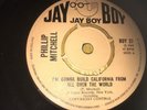 PHILIP MITCHELL..I'M GONNA BUILD CALIFORNIA.. UK ISSUE SINGLE JAY BOY 37