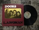 THE DOORS LA WOMAN DIE CUT COVER CELLOPHANE PSYCH LP EX+