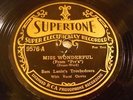 JAZZ SAM LANIN Miss Wonderful / Somebody Mighty Like You SUPERTONE 9576