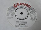 The Ghost - When You're Dead 1970 UK 45 GEMINI PROG/PSYCH