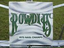 rare Tampa Bay Rowdies 1975 NASL soccer champs kick in the grass 45 record VNC