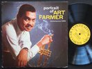 ART FARMER Portrait Of.. LP CONTEMPORARY C 3554 Orig US 1958 DG MONO Hank Jones