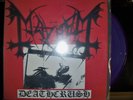 Mayhem ?– Deathcrush EP , lim. Purple Transparent Vinyl, Black Metal 