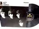 THE BEATLES - WITH THE BEATLES Yellow & Black Parlophone PMC 1206 Mono - B87