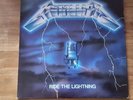 disque vinyle 33 tours METALLICA Ride the lightning